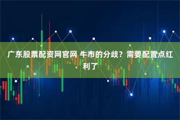 广东股票配资网官网 牛市的分歧？需要配置点红利了